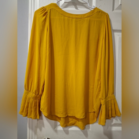 LOFT Tops - LOFT Women's Yellow Blouse
